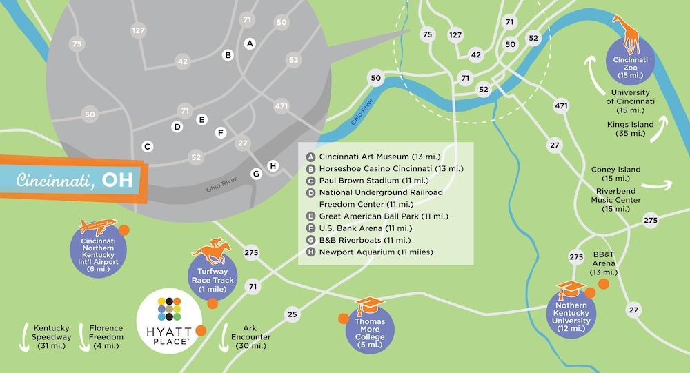 Hyatt Place Cincinnati Airport Florence Εξωτερικό φωτογραφία