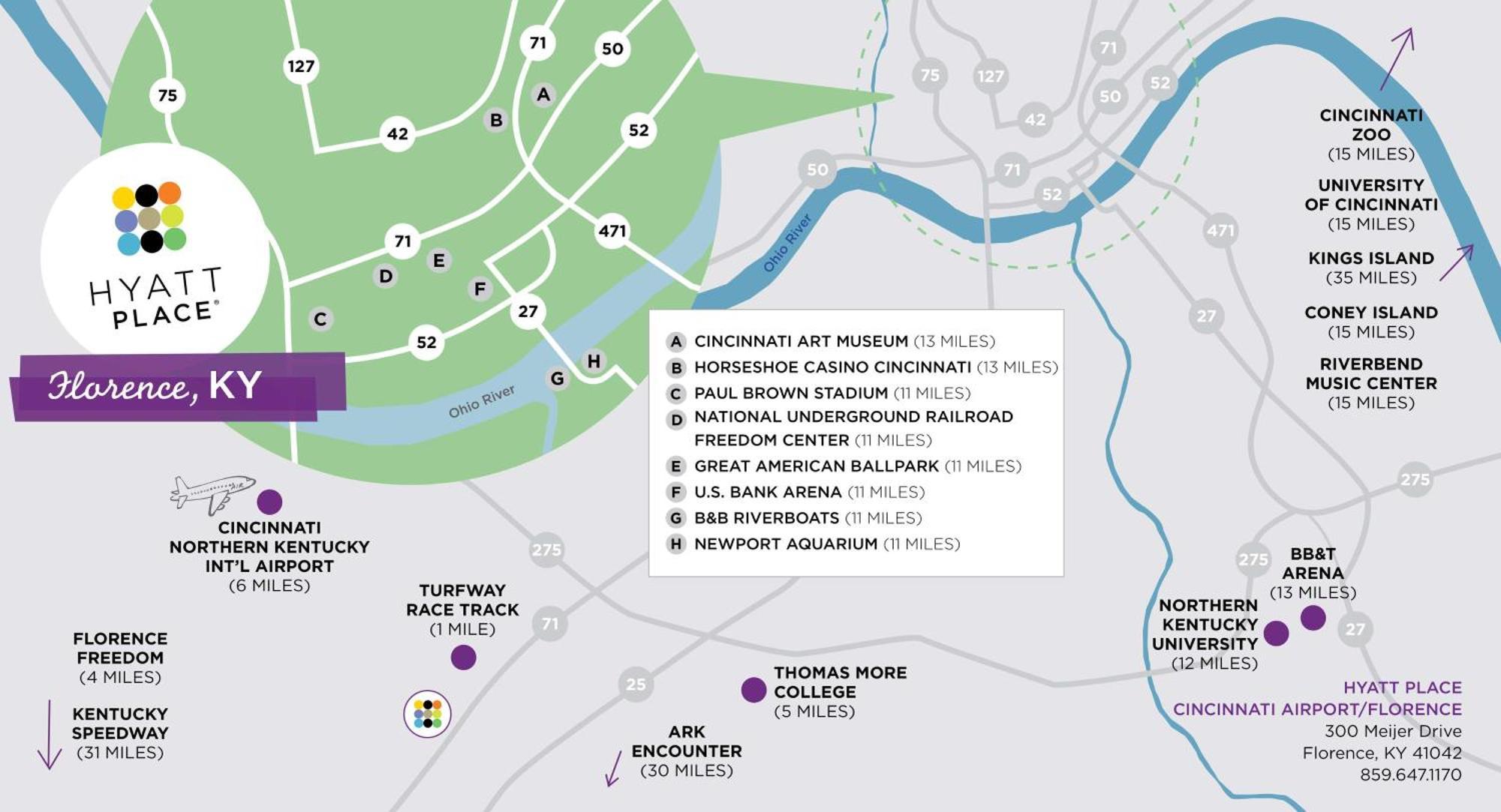 Hyatt Place Cincinnati Airport Florence Εξωτερικό φωτογραφία